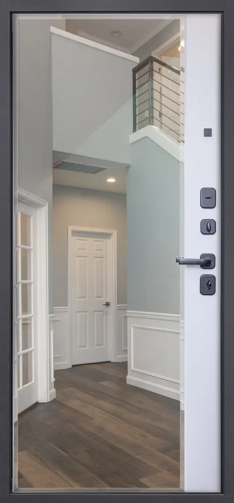 Стальная дверь Dominica с зеркалом