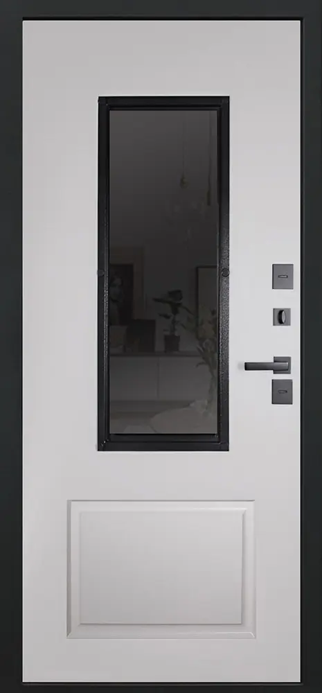 Стальная дверь Galant с окном (терморазрыв 3к)