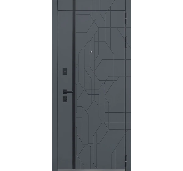 Стальная дверь Forest с зеркалом