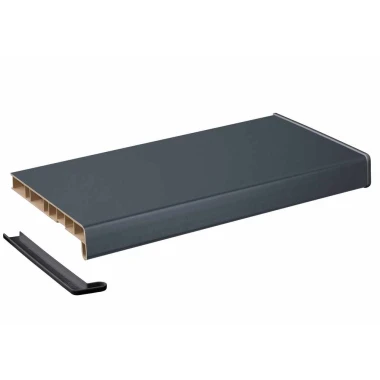 Подоконник Crystallit антрацит