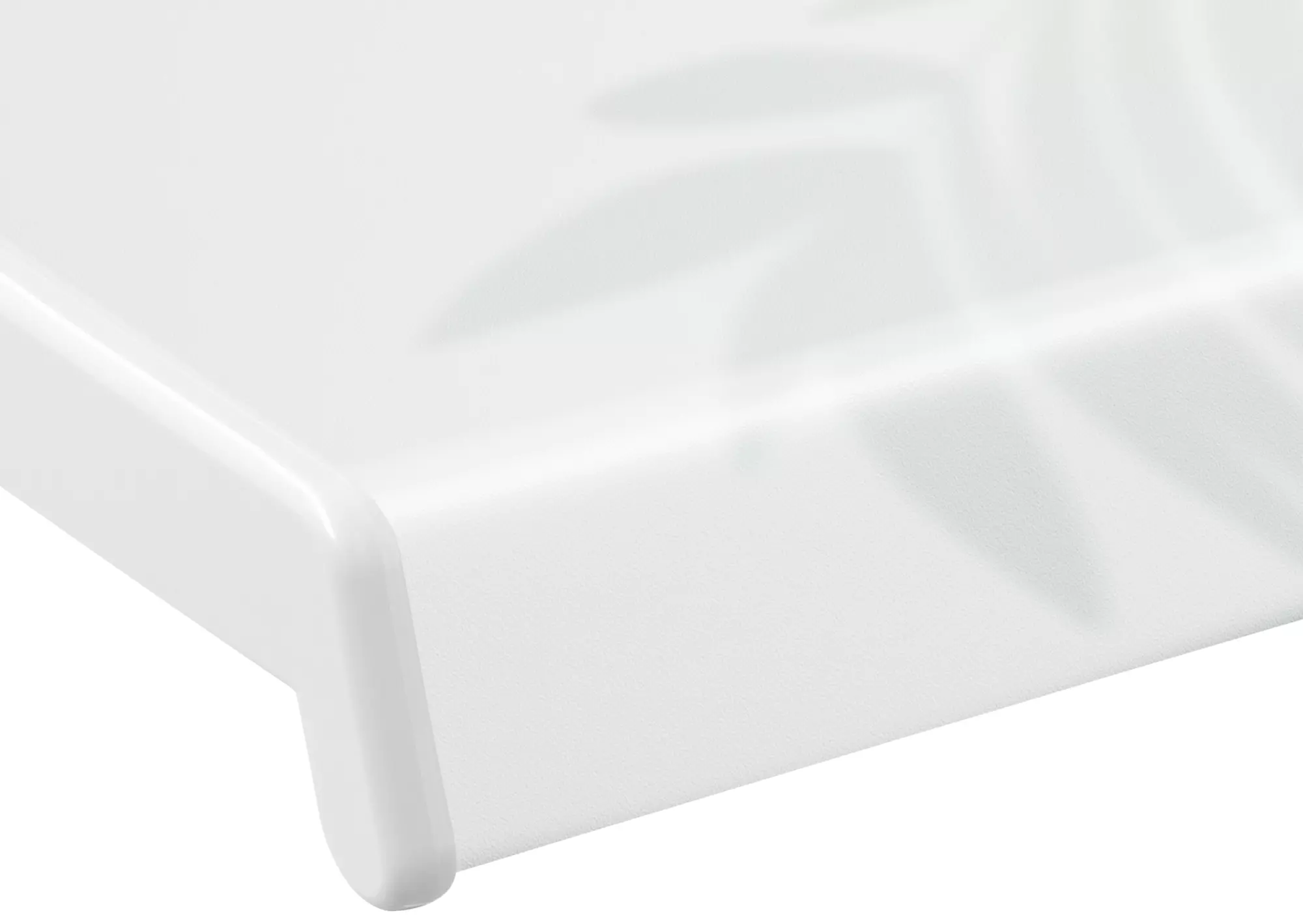 Подоконник Crystallit белый матовый