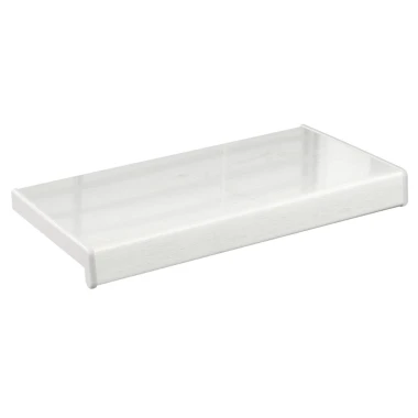 Подоконник Crystallit белый дуб глянец