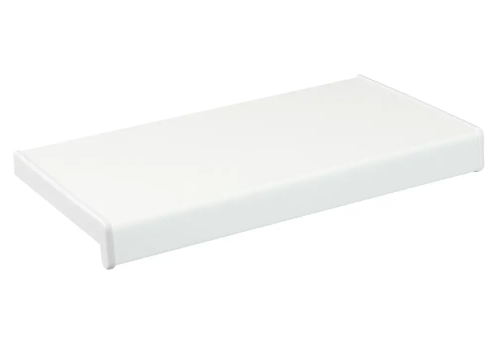 Подоконник Crystallit белый сатин