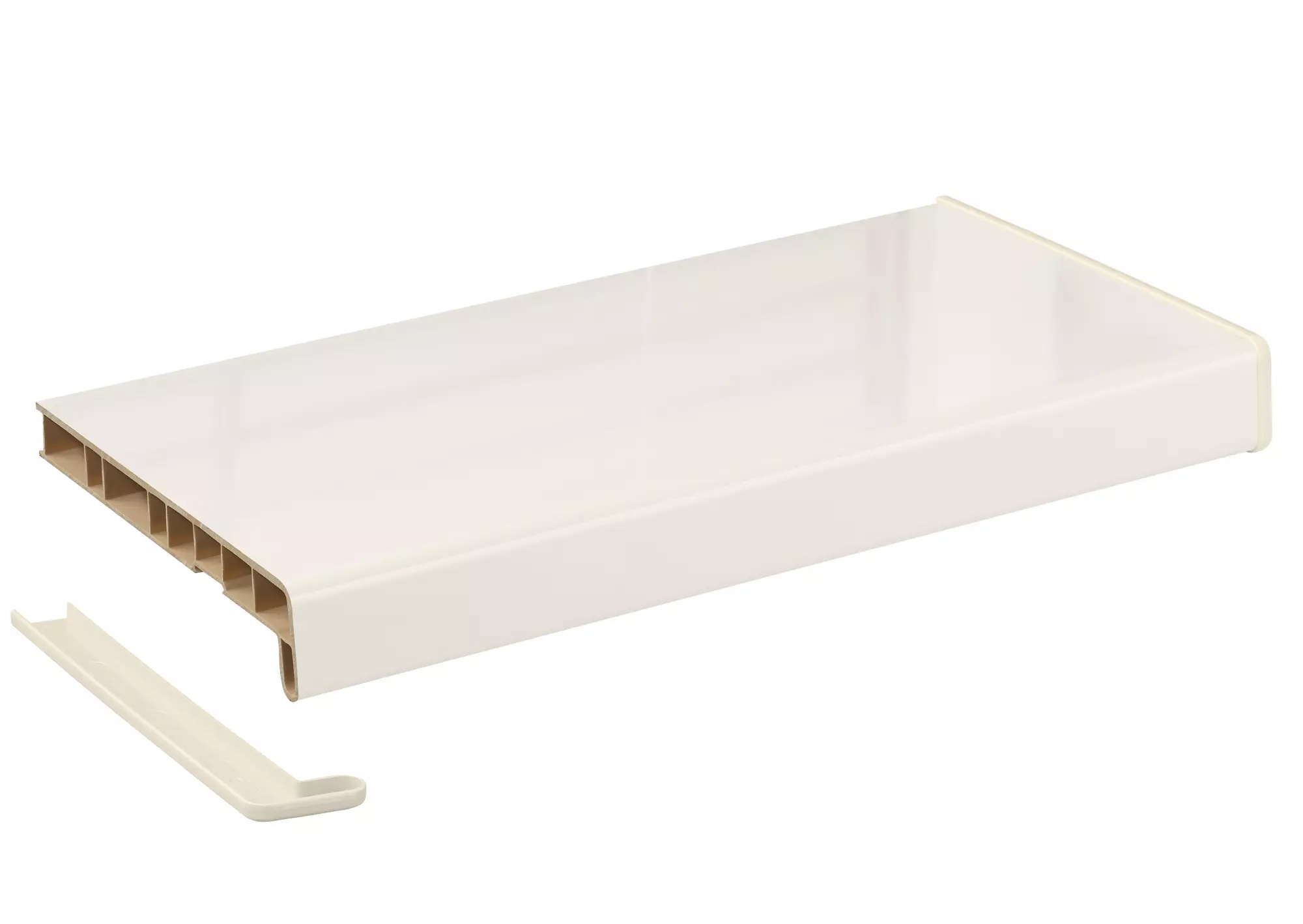 Подоконник Crystallit кремовый