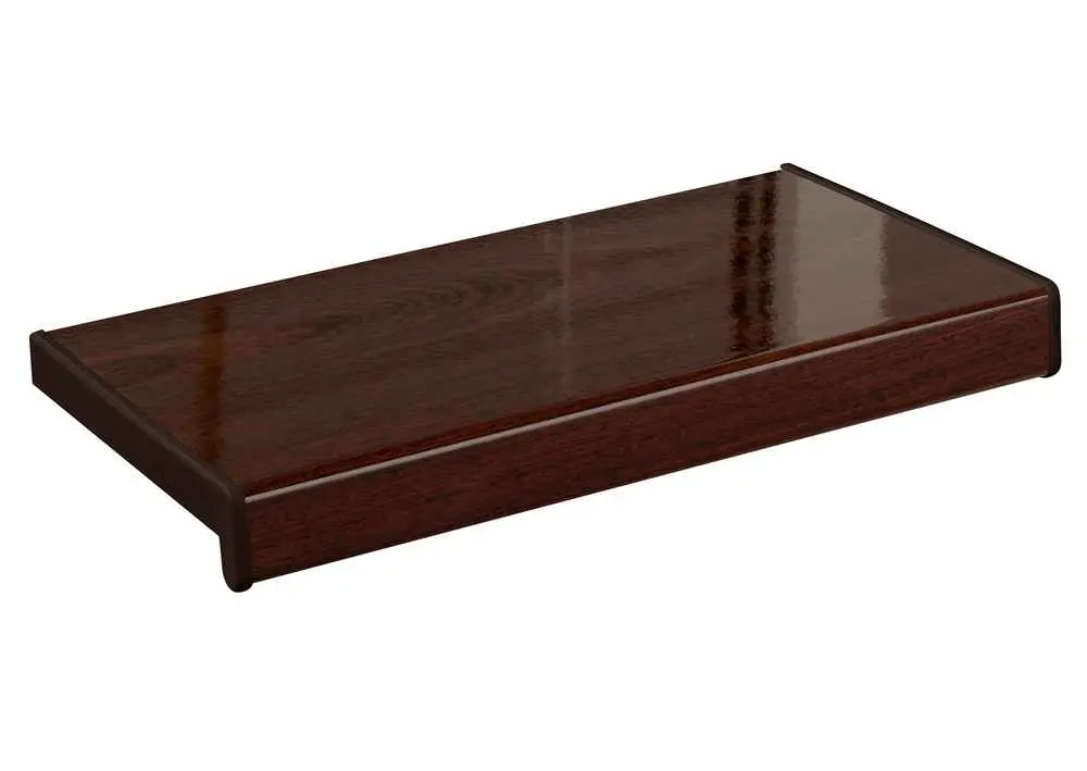 Подоконник Crystallit махагон глянец