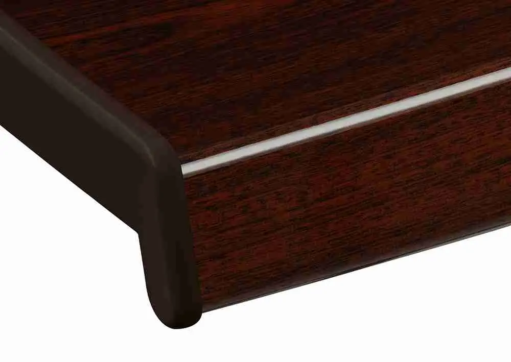 Подоконник Crystallit махагон глянец