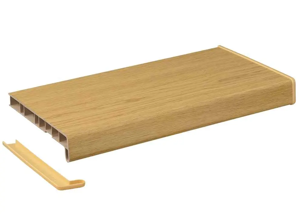 Подоконник Crystallit натуральный дуб матовый