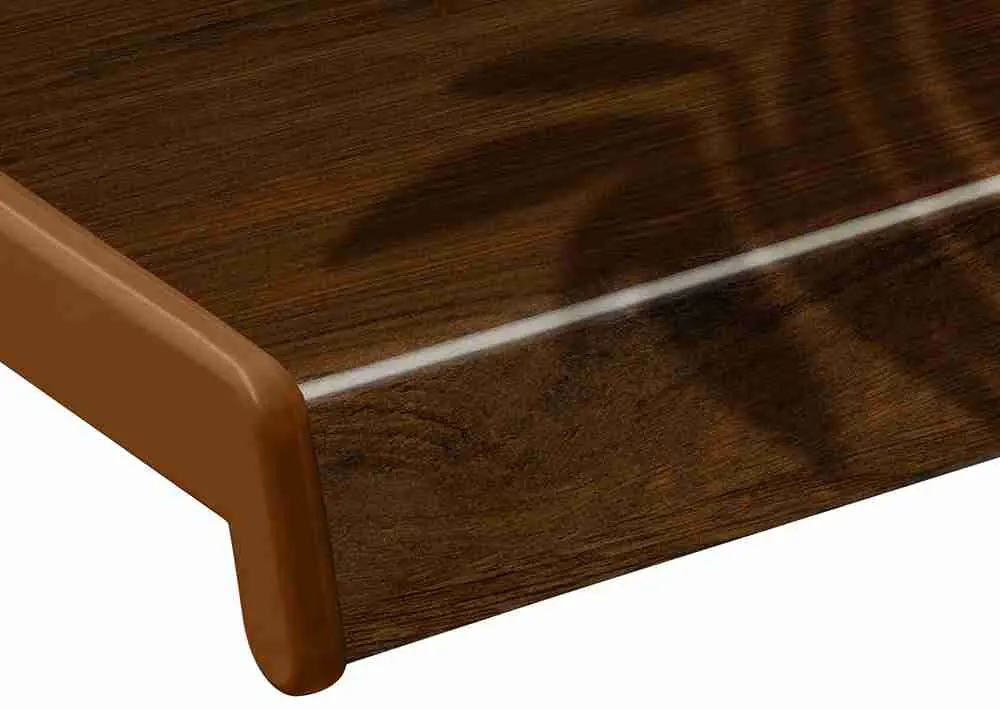 Подоконник Crystallit орех глянцевый