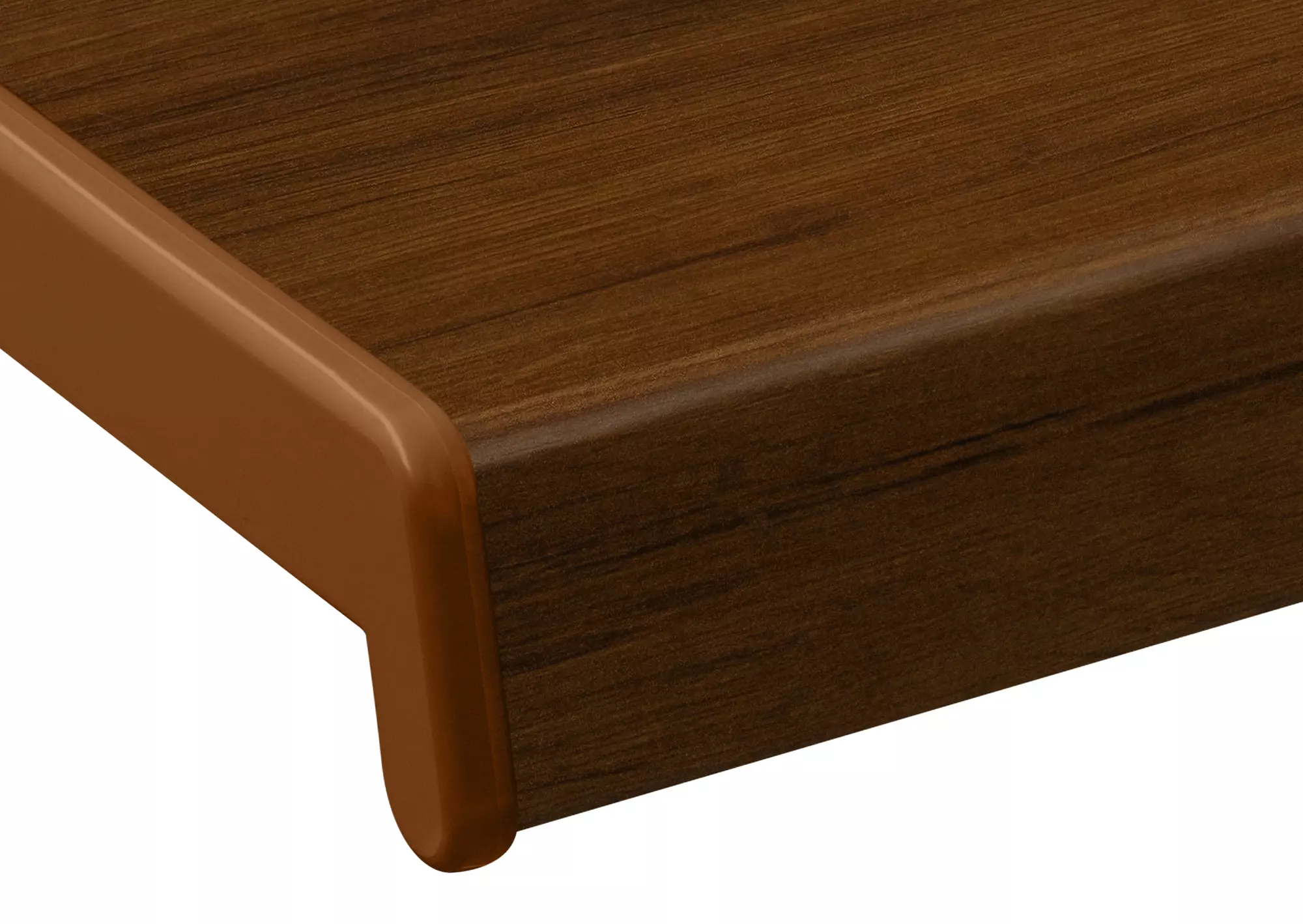 Подоконник Crystallit орех матовый