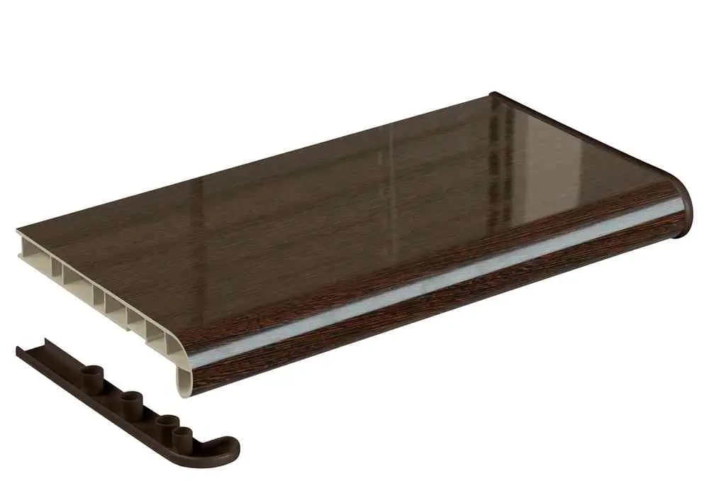Подоконник Estera венге глянец
