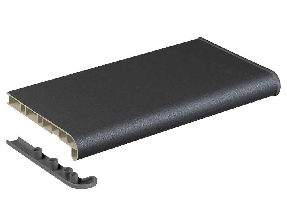 Подоконник Estera графит clean touch