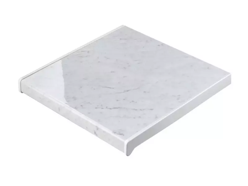 Подоконник Moeller LD-S30 мрамор каррара глянец
