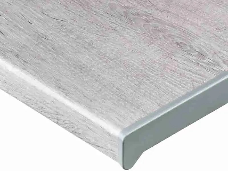 Подоконник Moeller LD-S30 ясень серебристый матовый