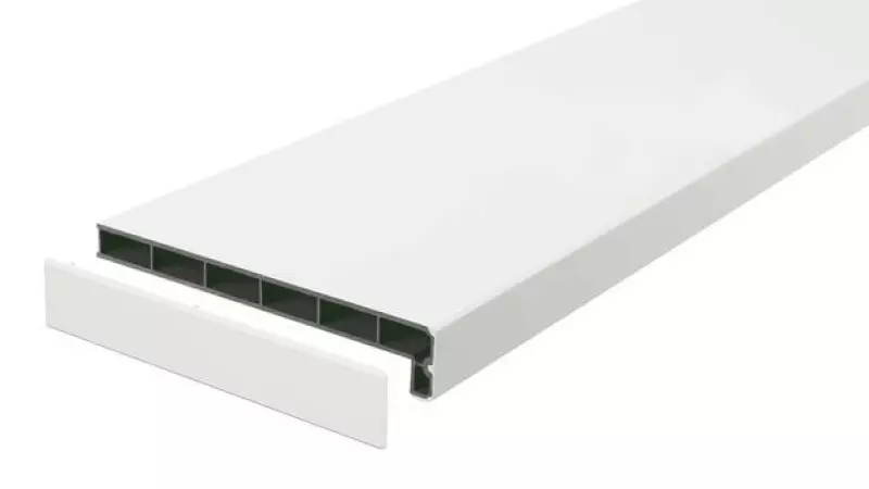 Подоконник Moeller LD-40 белый элегант матовый