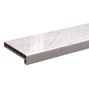 Подоконник Moeller LD-40 белый агат глянец