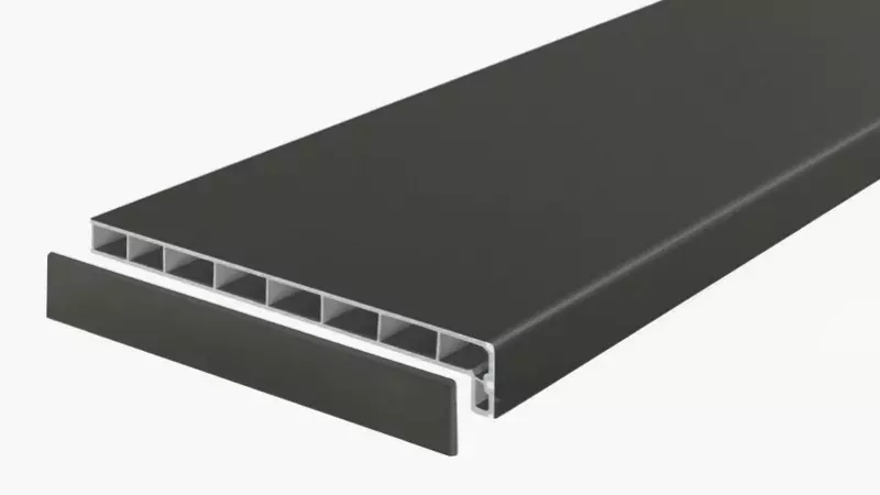 Подоконник Moeller LD-40 серый clean touch