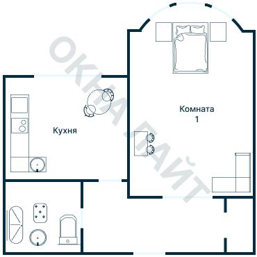 Планировка 3487