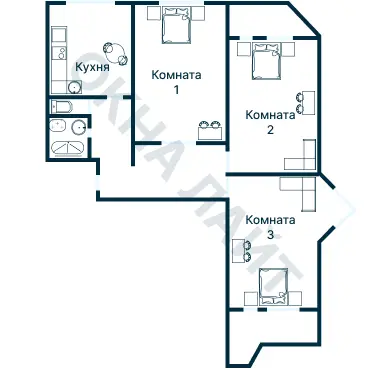 Планировка 3549