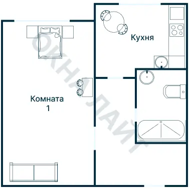 Планировка 3557