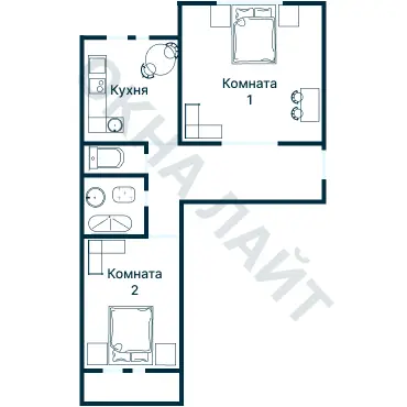 Планировка 3607