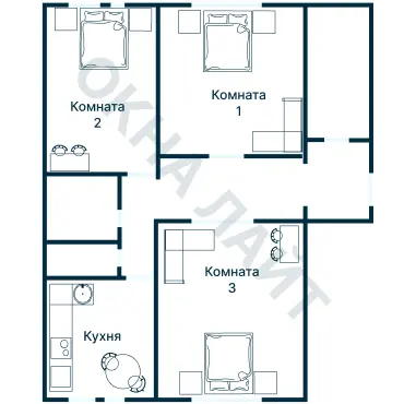 Планировка 3617