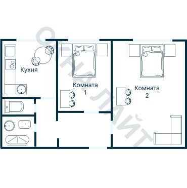 Планировка 3640