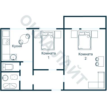 Планировка 3643