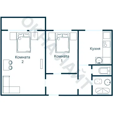 Планировка 3644