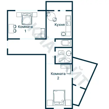 Планировка 3658