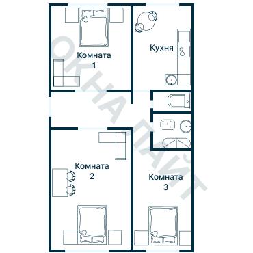 Планировка 3661