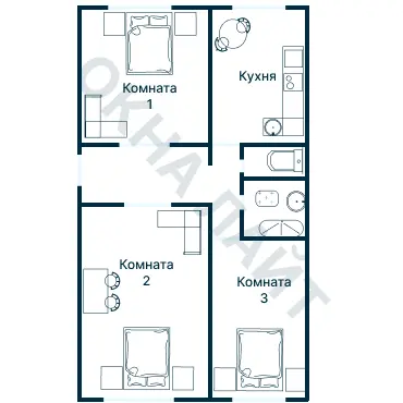 Планировка 3661