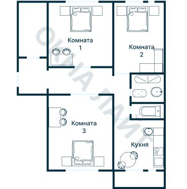 Планировка 3664