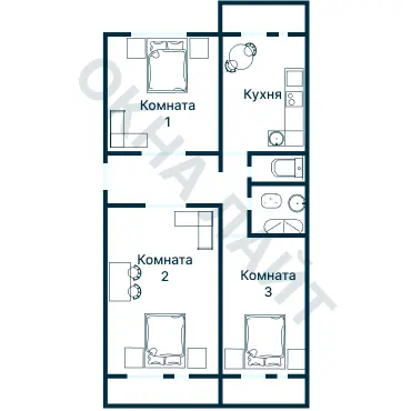 Планировка 3665