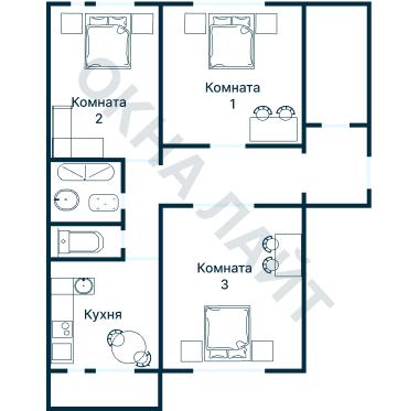 Планировка 3671