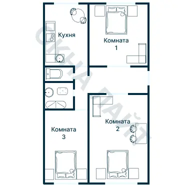 Планировка 3673