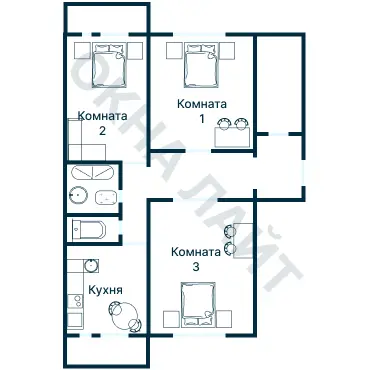 Планировка 3674