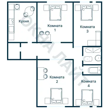 Планировка 3681