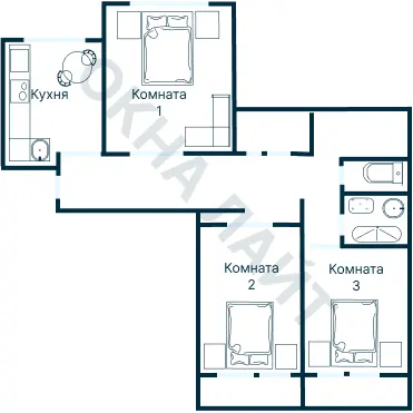 Планировка 3717