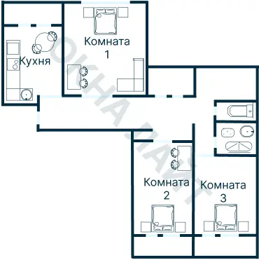 Планировка 3722