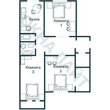 Планировка 3729