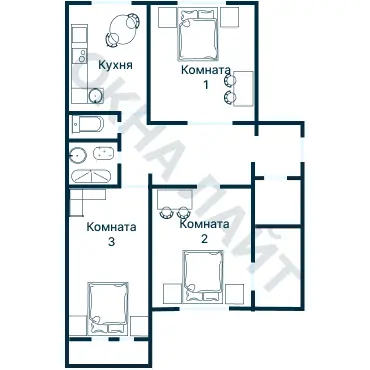 Планировка 3729