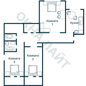 Планировка 3734