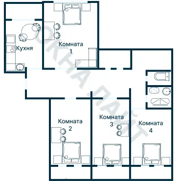 Планировка 3746