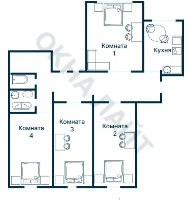 Планировка 3750