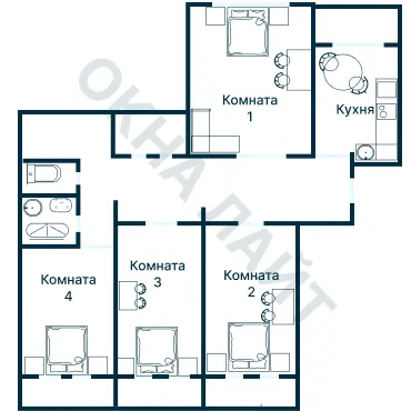 Планировка 3752