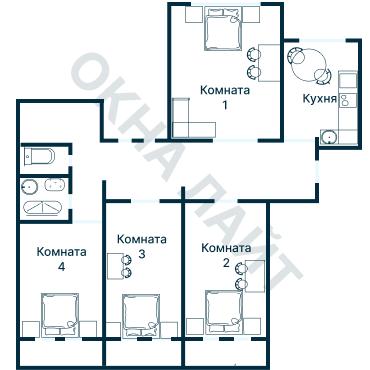 Планировка 3753