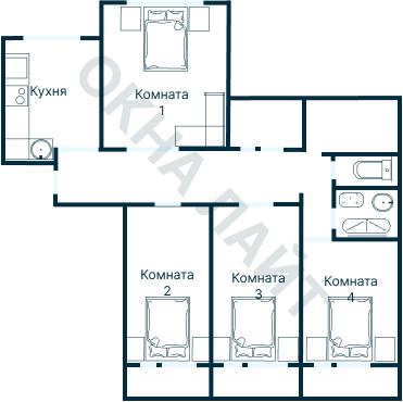 Планировка 3757