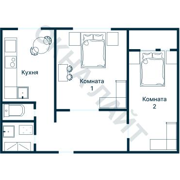 Планировка 3837