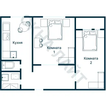 Планировка 3837