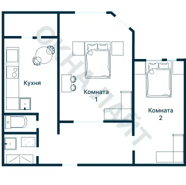 Планировка 3840